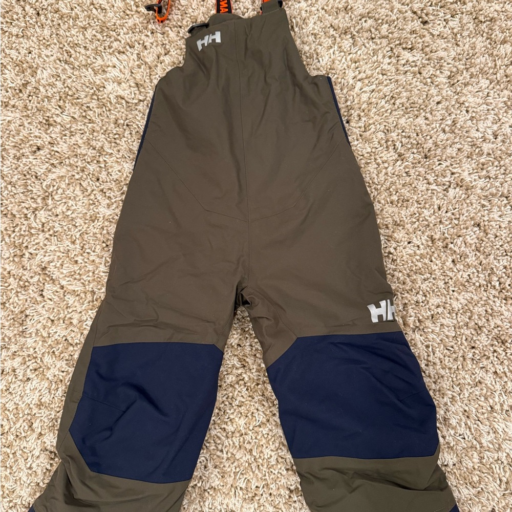 Helly Hansen Kids' Green and Blue Overalls